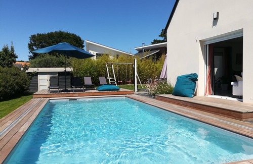 Pornichet House | Tranquil Beach House: Pool, Ocean View & Top Reviews