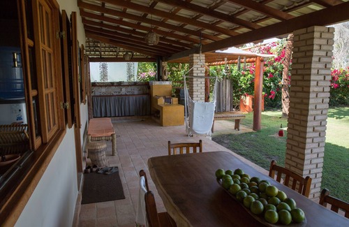 Prado House | Oceanfront Retreat with Pool, Steps from Bahia's Beaches