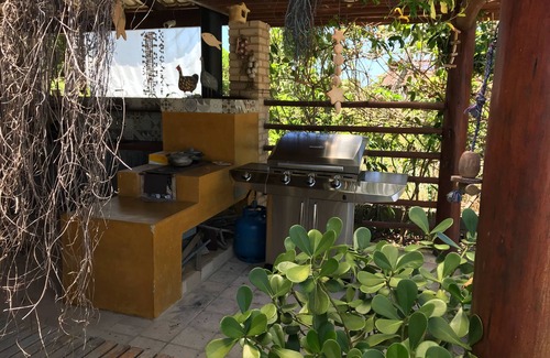 Prado House | Oceanfront Retreat with Pool, Steps from Bahia's Beaches