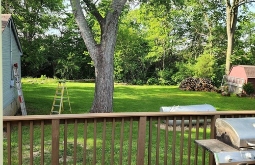 The Village of West Clay House | Recently remodeled 3 bed, 1.5 bath home on a beautiful lot w 3 ponds & creek