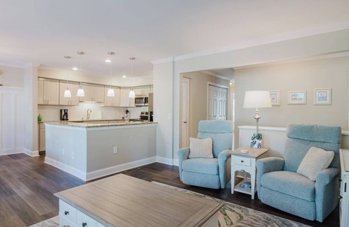 Shipyard Plantation Condo | Beachwalk Bliss: 2BR Oceanfront Retreat with Pool