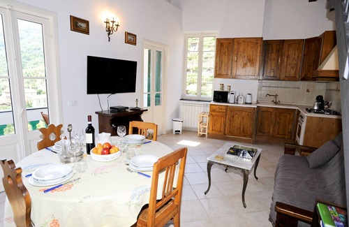 Pigna Apartment | Modern Flat in Pigna with Balcony & Panoramic Views