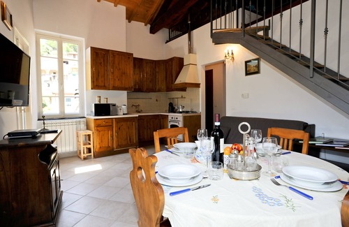 Pigna Apartment | Modern Flat in Pigna with Balcony & Panoramic Views