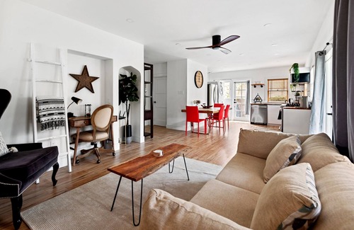 Jefferson House | Beautiful 2-Bedroom Retreat with Private Garden & High Rating
