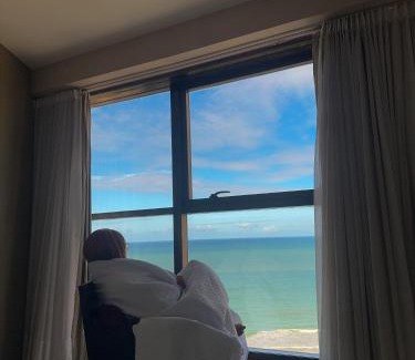 Pina Apartment | Beachfront Bliss at Recife Flats Beach Class Internacional
