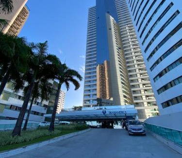 Pina Apartment | Beachfront Bliss at Recife Flats Beach Class Internacional