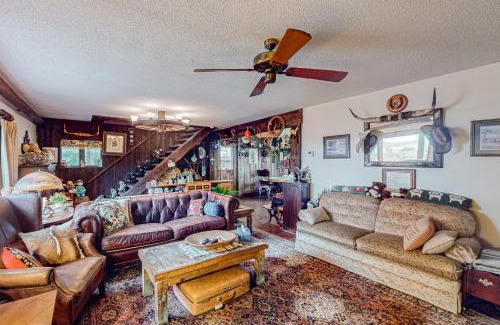 Lowder House | Discover Comfort at Red Barn Retreat with Hot Tub Access