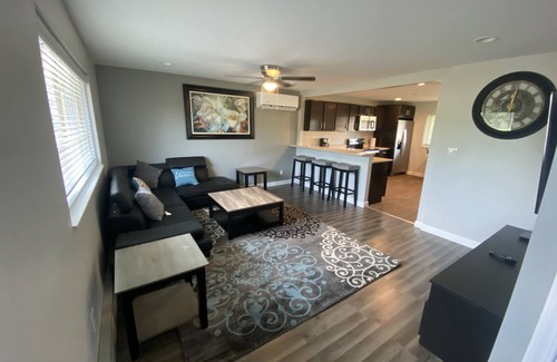 Madison House | Cozy Red Cottage with Pool, Spa & Kid-Friendly Amenities