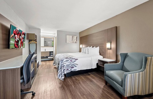 Sanford Hotel | Convenient Econo Lodge: Family-Friendly with Pool & Spa