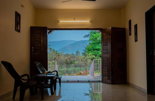 Lonavala Villa | Redstone 3BHK Villa: Pet-Friendly Stay with Pool & Breakfast