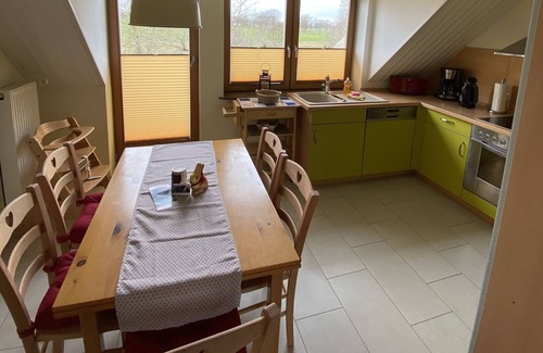 Vilmnitz Apartment | Pet-Friendly Reethaus Vilmnitz Ferienwohnung "goor" Retreat
