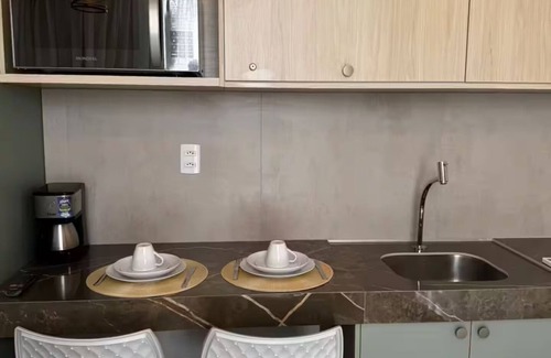 Jardim Oceania Apartment | Refinement with sea view, swimming pool, garage and A/C