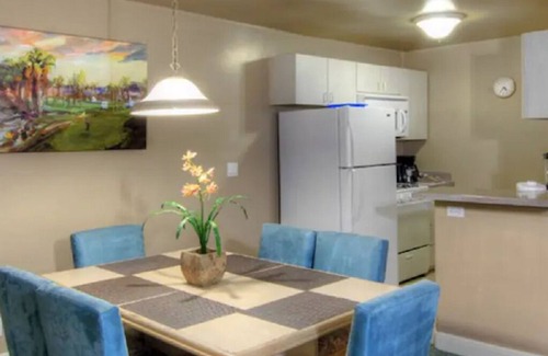 Canyon Corridor Condo | Revitalize at Palm Canyon Resort: Pool, Spa & Family Fun!