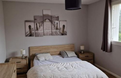 Saint-Lo Apartment | Chic Urban Retreat with Balcony for Families