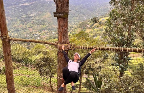 Bogota Cabin | Relax at Refugio Explora Verde with Hot Tub & Spa
