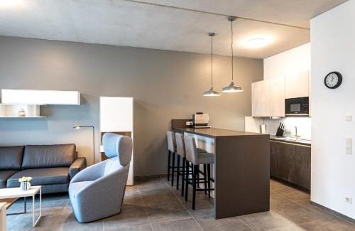 Emsdetten Apartment | Ideal Stay at Refugium am Wasserturm with Hot Tub & Dining