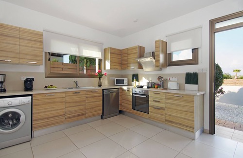 Ayia Thekla Villa | Regina Villa: Family-Friendly Getaway with Oceanfront Pool