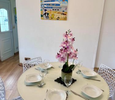 Deauville House | Relax Home: Oceanfront Maison & Studio with Top Amenities
