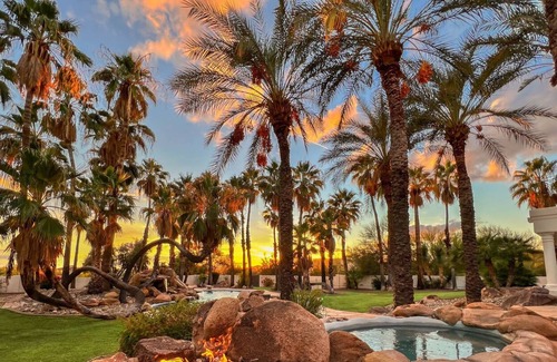Cactus Acres Villa | Relax at Our 7-Bed Estate with Rooftop Deck and Pool