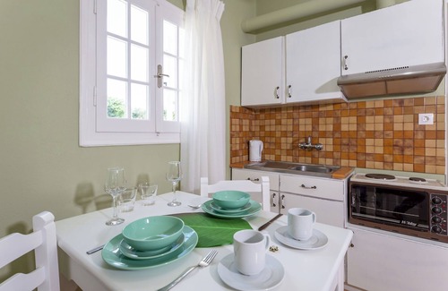 Roda Apartment | Cozy Relax Studios ARMONIA - Pet-Friendly Retreat Awaits