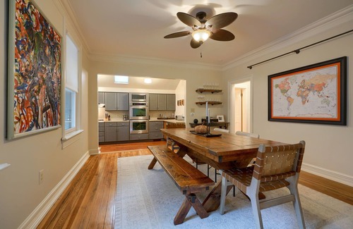 Merion Village Cottage | Discover Your Ideal German Village Getaway with Hot Tub