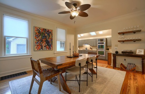 Merion Village Cottage | Discover Your Ideal German Village Getaway with Hot Tub