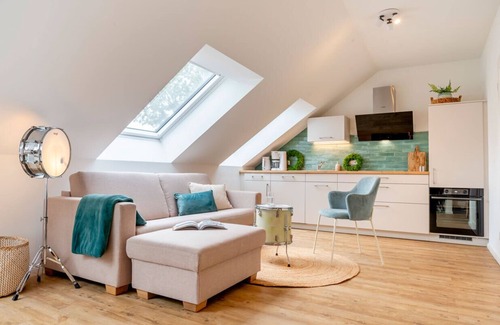 Scholderup Apartment | Relaxed time out - Mikkey vacation apartment on the Taarstedt vacation farm in Angelit
