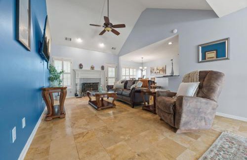 Buford House | Inviting 3BR Duplex Home with Pool & Patio for Families