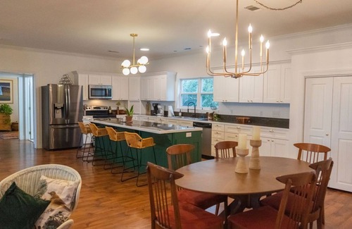 Ocean Springs House | Serene Boho Beach Home with Ocean View & Pet-Friendly Stay