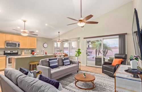 Chandler House | Inviting Chandler Pool Home with Game Room & Pet-Friendly