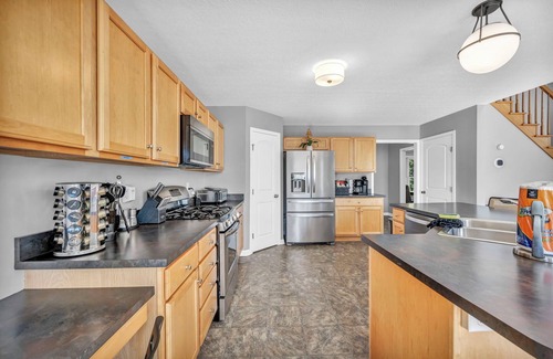 Seven Hills House | Inviting Getaway: Hot Tub, Game Room & Pet-Friendly Stay
