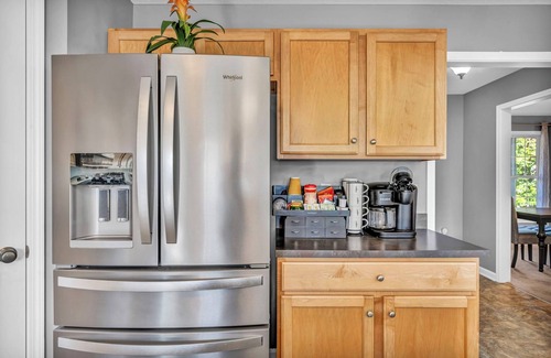 Seven Hills House | Inviting Getaway: Hot Tub, Game Room & Pet-Friendly Stay