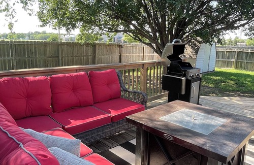 Wichita House | Outstanding Outdoor Patio & Game Paradise by Homes by CNJ