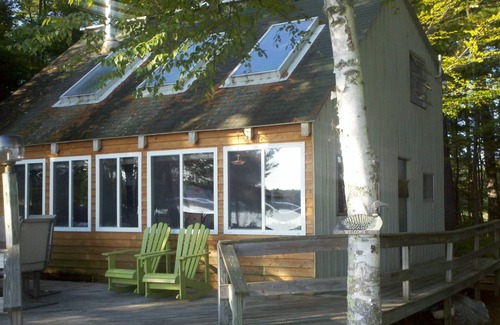 Au Sable Forks Cottage | Idyllic Island Retreat with Pool and Lake Views
