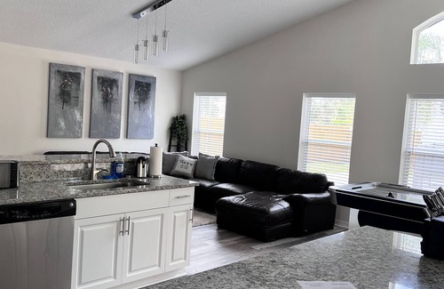 Palm Coast House | Modern 3-Bedroom Home with Private Heated Pool & Ocean View