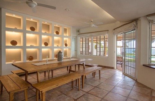 Puerto Juarez Villa | Serene Oceanfront Villa - CASA EL MECO with Private Beach