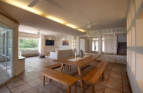 Puerto Juarez Villa | Serene Oceanfront Villa - CASA EL MECO with Private Beach