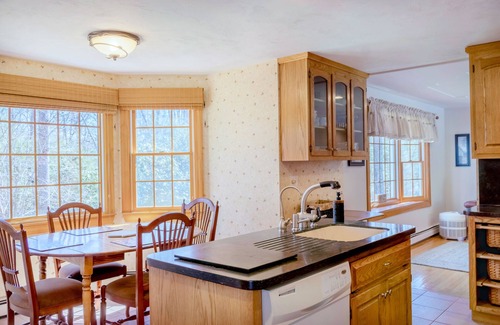 Sandwich House | Relaxing, pet-friendly Cape Cod stay near golf & beaches w/firepit & fenced yard