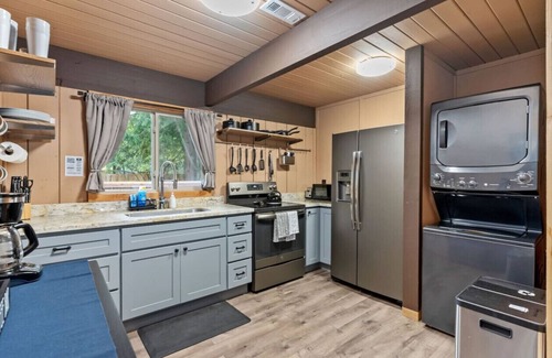 Ashford Cabin | Relaxing, Private Cabin w/Hot Tub & Generator near Mt Rainier!