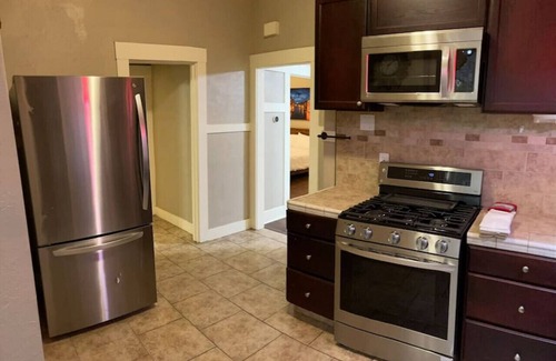 Tower District House | Stylish Bungalow with 2 King Beds & Pet-Friendly Amenities