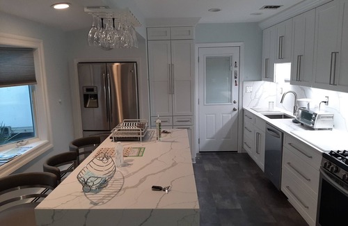 Shirley House | Tranquil Smith Point Beach House with Private Canal Access