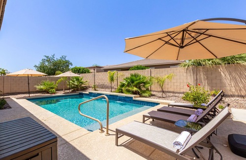 Surprise Farms House | Tranquil Escape at The Rimrock Retreat with Heated Pool