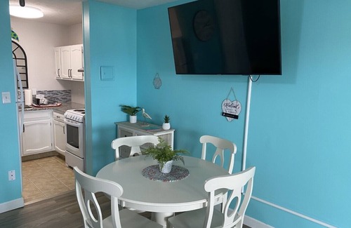 El Centro Beach Condo | Cozy Studio Steps from the Beach with Free Golf & Activities