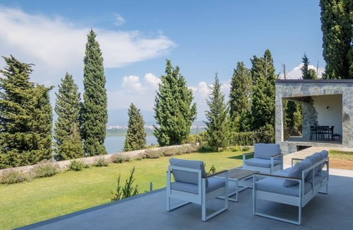 Shkoder House | Serene Villa with Breathtaking Lake Views and Pool
