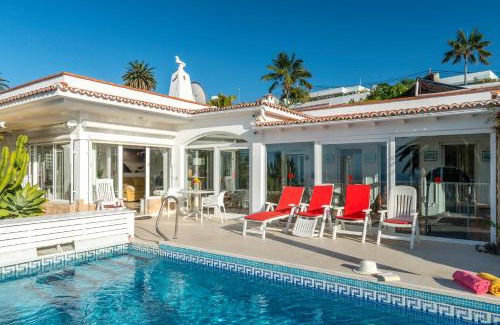 Santa Ursula Villa | Tranquil Villa with Heated Pool & Ocean View Spa Retreat