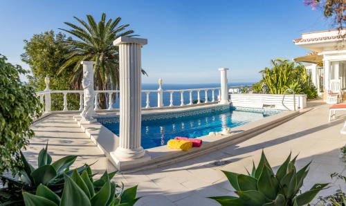 Santa Ursula Villa | Tranquil Villa with Heated Pool & Ocean View Spa Retreat