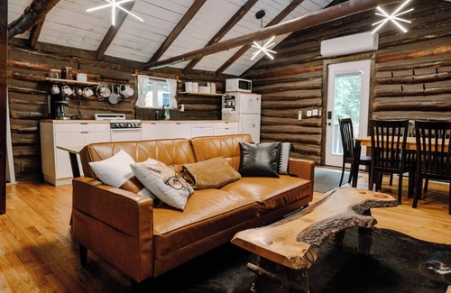 Clarington Cabin | Top-Rated Remodeled Cook Forest Cabin with Pool & Ocean View