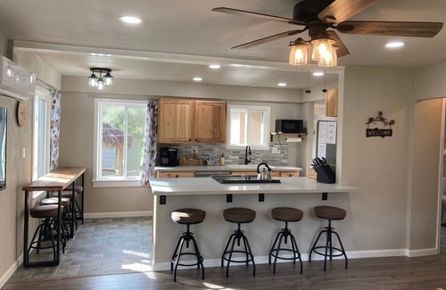 Three Rivers Cottage | Remodeled Cottage with Pool - Steps from Downtown Fun