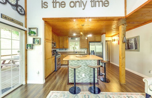Crestline House | Inviting Crestline Retreat: Steps to Lake Gregory!