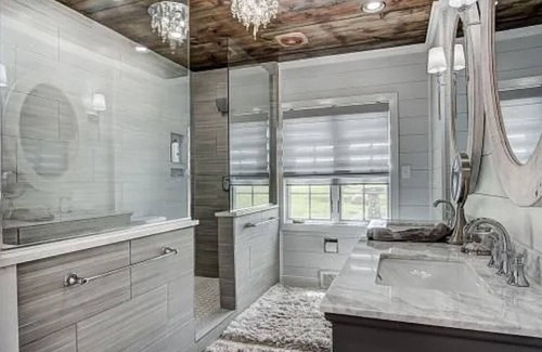 Lima Apartment | Remodeled french country château suites, in a park like setting.
